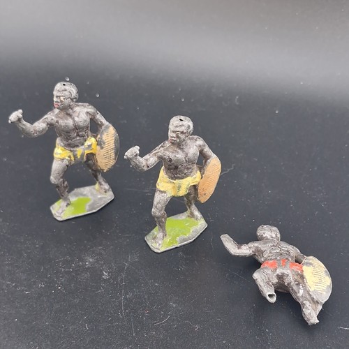 Vintage zulu warrior with - vintage,