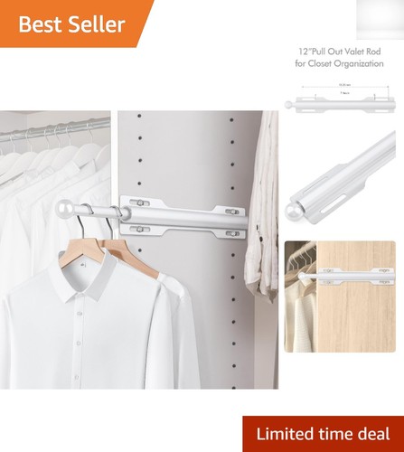 Extendable valet rod for - rod,