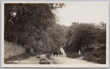 OVER NORTON HILL nr Chipping Norton, Oxfordshire RP Postcard Postally Used 1934