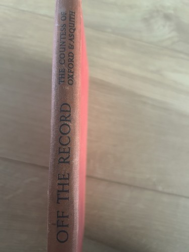 Off the record hardcover - off,