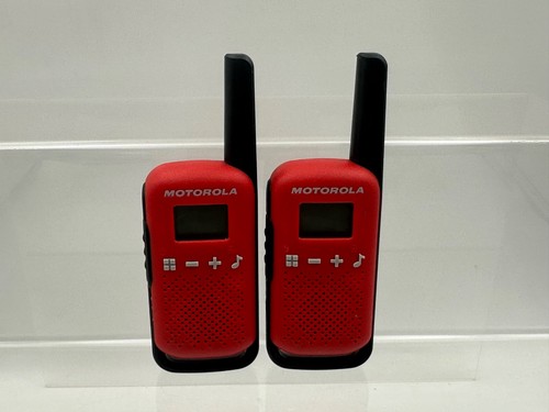 Motorola t42 walkie talkies - 2x, walkie-talkies