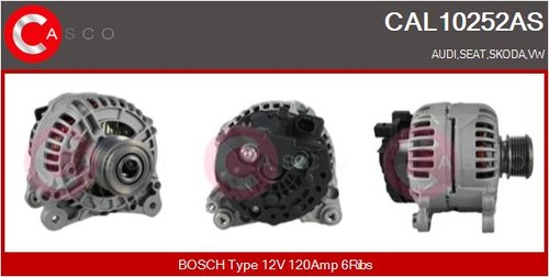 Cal10252as casco alternator - cal10252as,