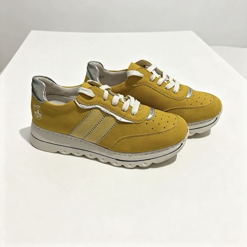 Rieker yellow mustard wedge - rieker,