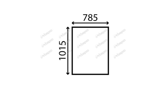 For jcb telehandler windscreen - telehandler,
