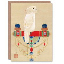 Ito Jakuchu Art Card White