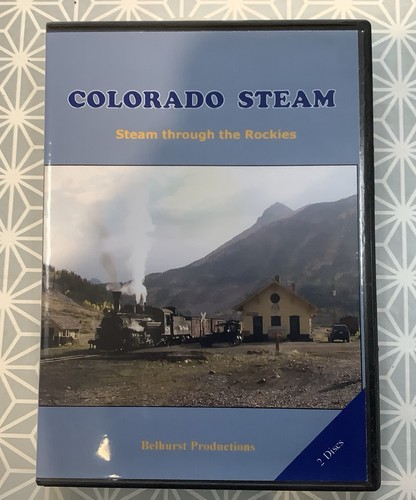 Colorado steam railway - steam, dvd