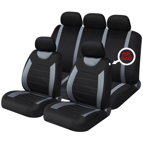Grey black full set - grey,