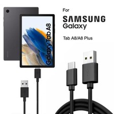 USB Type C Charging Cable Lead Charger For Samsung Galaxy Tablet A8 Tab A8 Plus