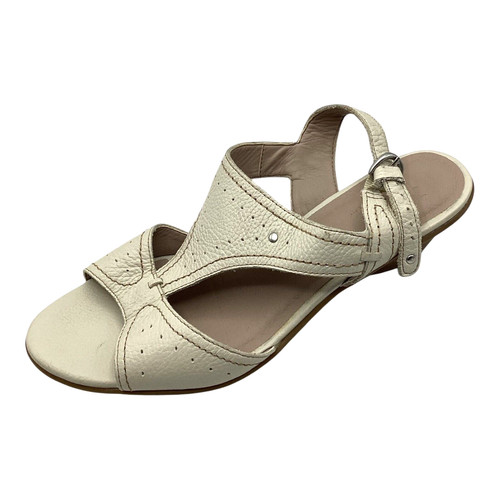 Footglove cream leather mid - cream,