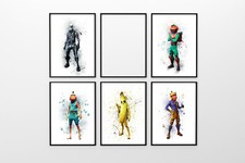 Fortnite gaming bedroom wall
