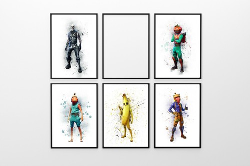 Fortnite gaming bedroom wall