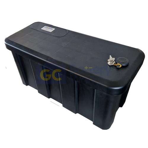 Trailer truck tool box - tool, strap