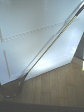 Oversized golf club wood clock 1966 presentaion 44 inches