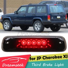 LED Third Brake Light for Jeep Cherokee XJ 1997-01 3rd Rear Stop Tail Lamp Smoke