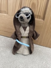 Limited edition Sergei Meerkat plush toy dressed as Obi-Wan Kenobi Star Wars