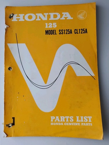 Honda ss125a cl125a 125 - ss, cl