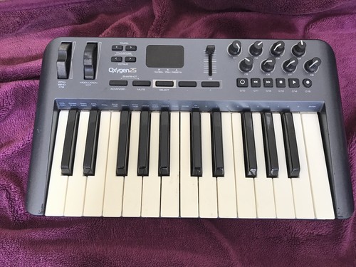 Audio oxygen key - m-audio, midi
