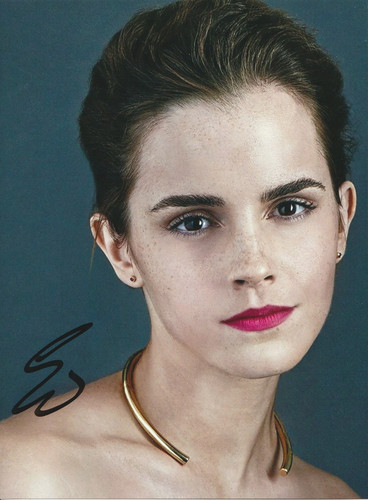 Signed emma watson autographed - signed,