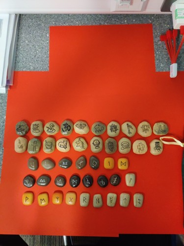 Rune stones and - rune, symbol