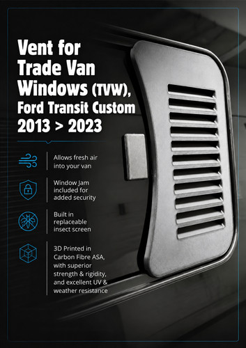 Vent for trade van - for,