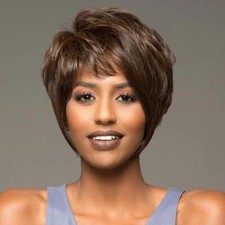 Women Ladies Natural Short Straight Curly Wavy Hair Wigs Cosplay Full Wig 2026