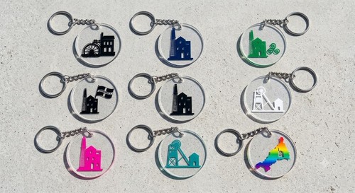 Cornish mining keyring bundle - cornish,