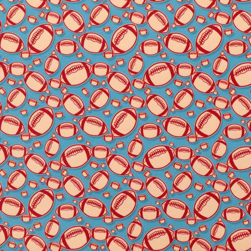 Red football upholstery fabric - red,