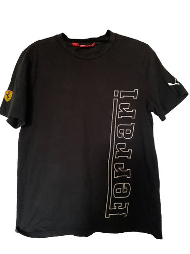 Retro black puma scuderia - black, x