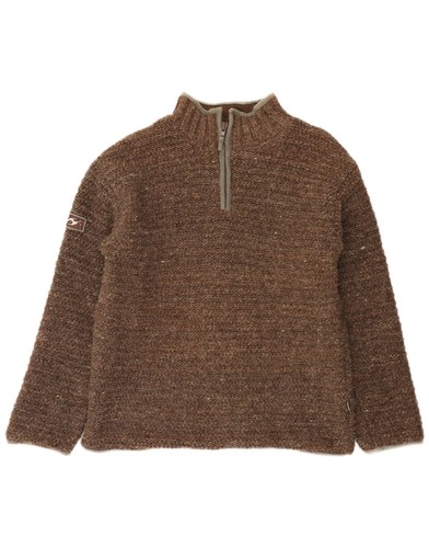 Pachamama mens zip neck jumper - mens,
