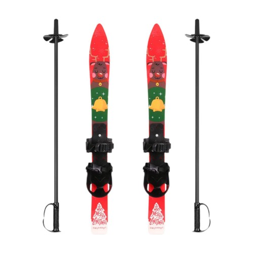 Short skis and poles - skis,