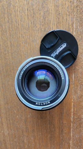 Voigtlander 40mm nokton - 40mm, f1.2