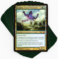 ***Custom Commander Deck*** Kruphix, God of Horizons - Big Mana Eldrazi - EDH