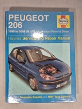 Haynes Peugeot 206 - 1998-2001