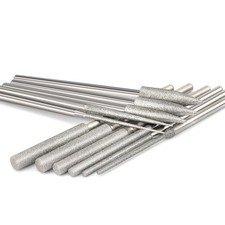 11X 1/8" Diamond Burr Bit Set