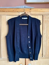 Zara navy blue cotton