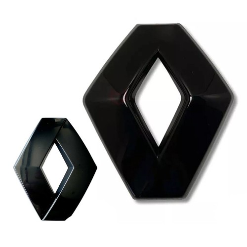 Black front and rear emblem - black,