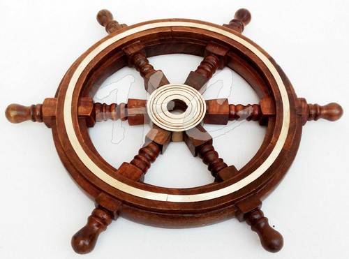 Vintage style brass wood - style,