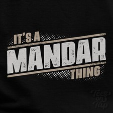 Mandar thing t - it's, a