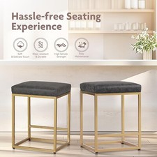 2x Grey Gold 24" Kitchen Bar