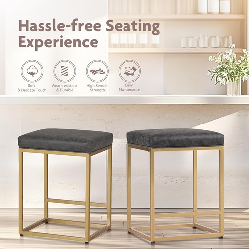 Grey gold kitchen - 2x,