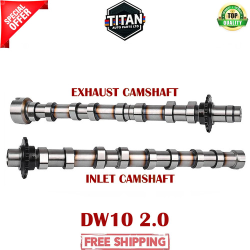 Inlet exhaust camshaft for - &,