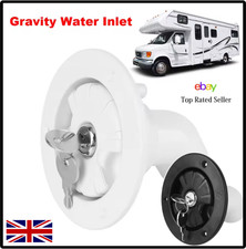 White fresh water tank locking - white,