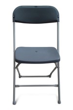 Folding Plastic Chairs Grey (ex Paris Olympics)(set of 100)(bulk pricing)
