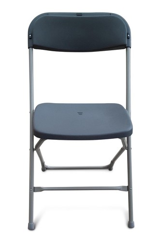 Folding plastic chairs grey - folding,