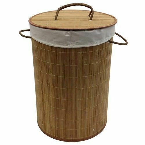 Bamboo collapsible laundry - collapsible,