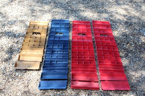 Vtg rolykit red organizer - vtg,