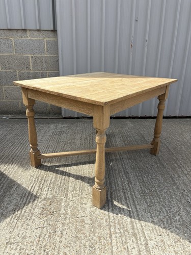 Vintage oak kitchen table - oak,