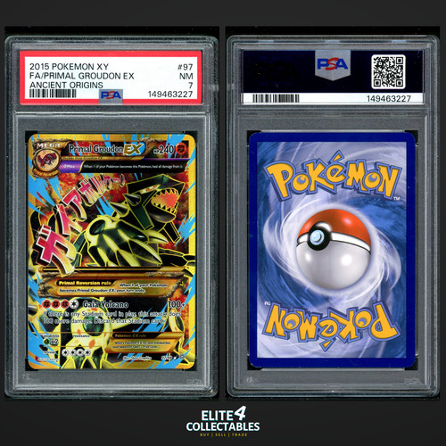 Primal groudon psa - groudon, ex