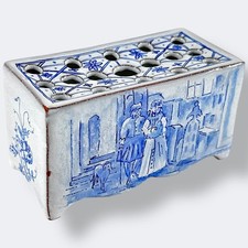 Vintage Blue Delft Style