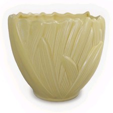 Sylvac Hyacinth Planter 2489 Plant Pot Bright Yellow 15cm Height 1950s Vintage